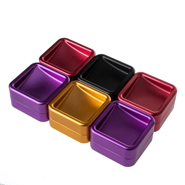 Square Aluminum Grinder 6ct GD0097