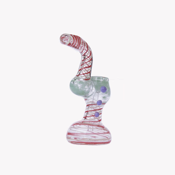 6" Medium Marble Bubbler 3ct HP0273