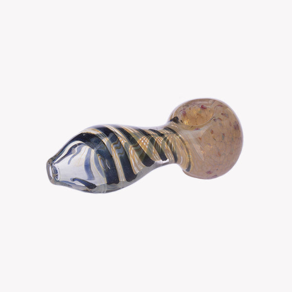 4.5" Dichro Twirling Pipe 3ct HP0277