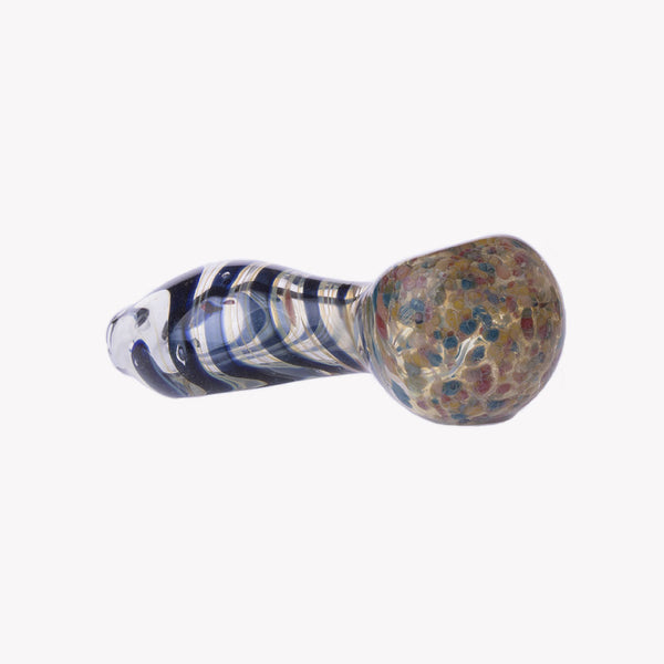 4.5" Dichro Twirling Pipe 3ct HP0277