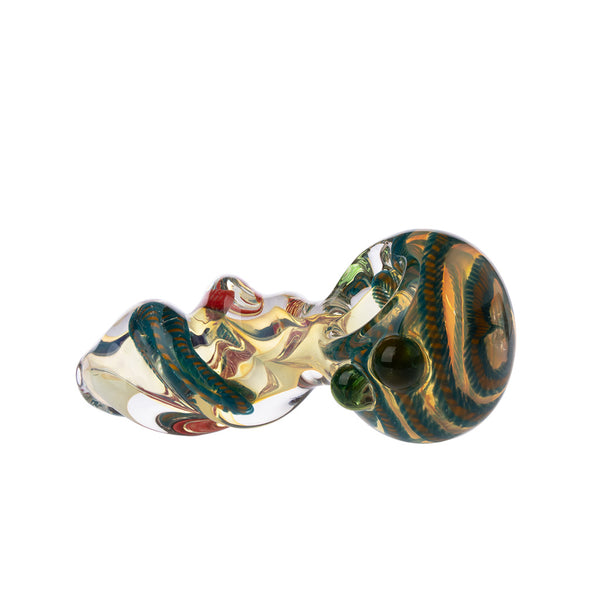 4" Candy Worked Twisted Tube 3ct HP0296