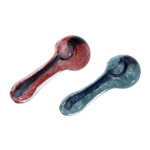 4" Marble Dichro Pipe 3ct HP0307
