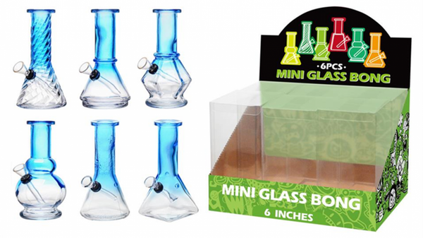 6" Mini Soft Glass Display 6ct WP0207