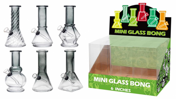 6" Mini Soft Glass Display 6ct WP0207