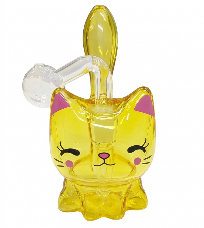 Cute Cat Water Pipe With Bubble Bowl WP0198