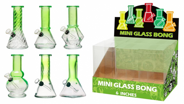 6" Mini Soft Glass Display 6ct WP0207