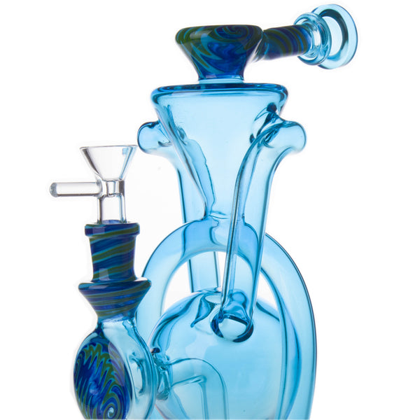 9.5" Straight Line Candy Worked Recycler WP0640