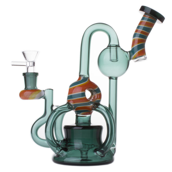 8" Candy Worked Intersect Recycler WP0645