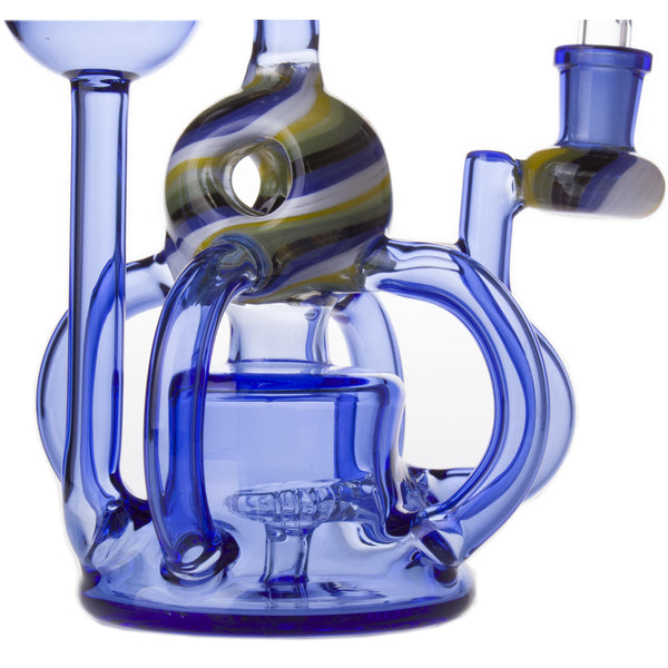 8" Candy Worked Intersect Recycler WP0645