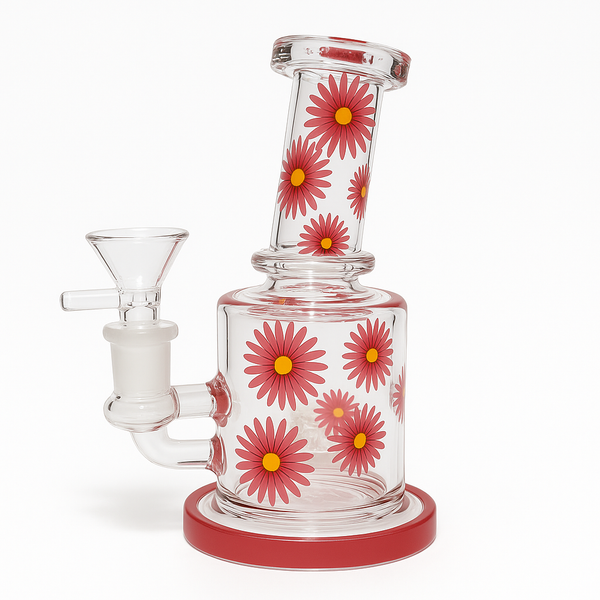 6.5" Decal Showerhead Water Pipe WP0673