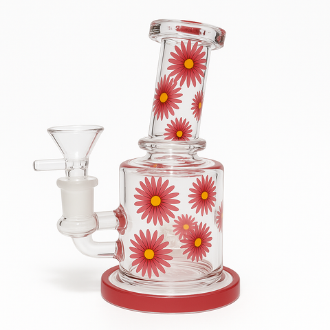 6.5" Decal Showerhead Water Pipe WP0673
