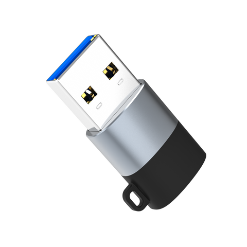 USB A Male to C Female Adapter 5ct SA0470