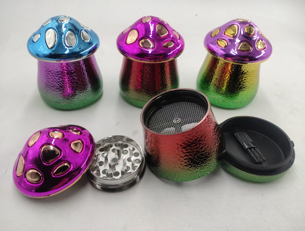 Mushroom Herb Grinder 6ct GD0209
