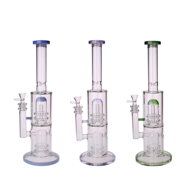 15" Double Showerhead Straight Tube WP0040
