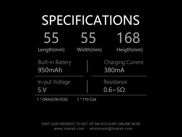 Lookah Dragon Egg VP0030