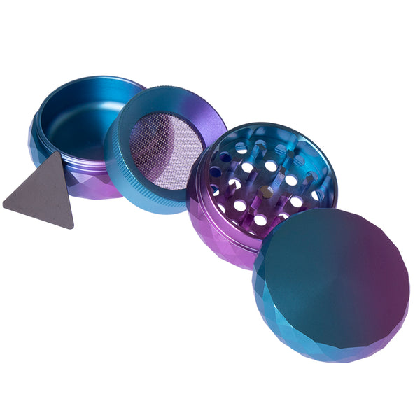 Med Diamond Cut Aluminum Grinder 6ct GD0087