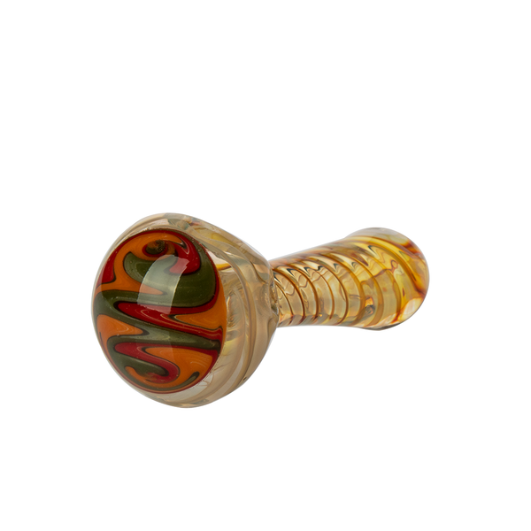 5" Pretty Fumed Twirling Pipe 3ct HP0234