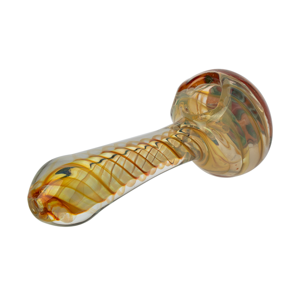 5" Pretty Fumed Twirling Pipe 3ct HP0234