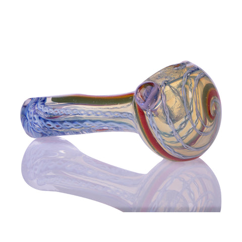 4“ Twist Frosted Pipe 3ct HP0244