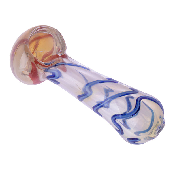 3.5" Coil Frosted Pipe 3ct HP0247