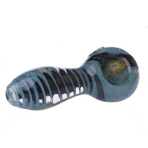4.5" Dichro Fumed Spiral Pipe 3ct HP0249