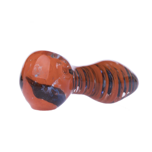 4.5" Dichro Fumed Spiral Pipe 3ct HP0249
