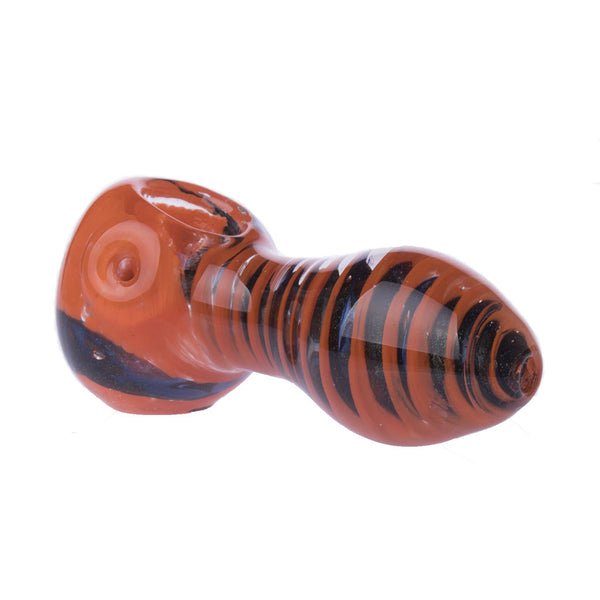 4.5" Dichro Fumed Spiral Pipe 3ct HP0249
