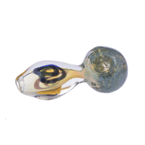 4" Marble Fumed Flat Pipe 3ct HP0251