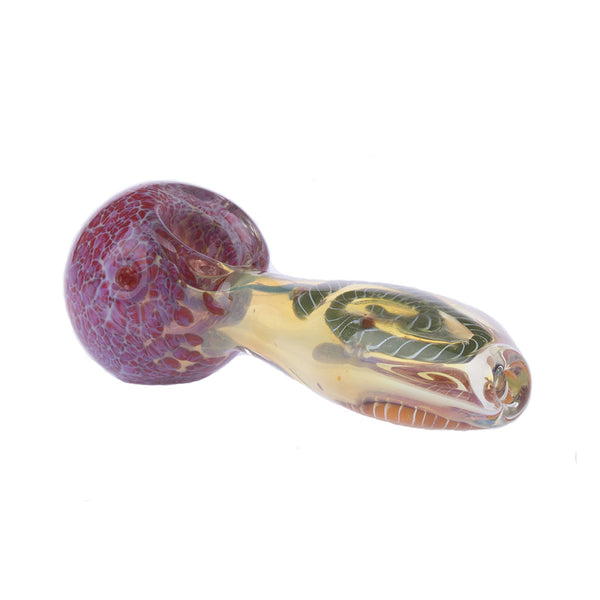 4" Marble Fumed Flat Pipe 3ct HP0251