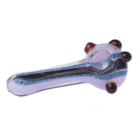 4.5" Dichro Snow Fumed Pipe 3ct HP0254