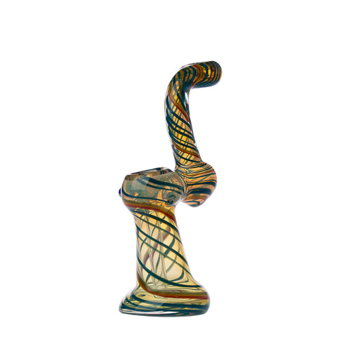 7" Medium Candy Worked Bubbler 3ct HP0259