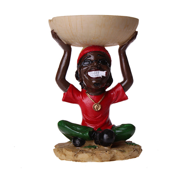 African Style Ashtray 6ct SA0018