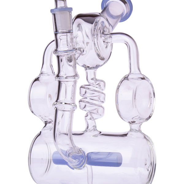 11" Triple Donut Inline Recycler WP0561