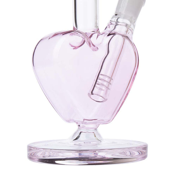 9" Heart Design Water Pipe WP0584